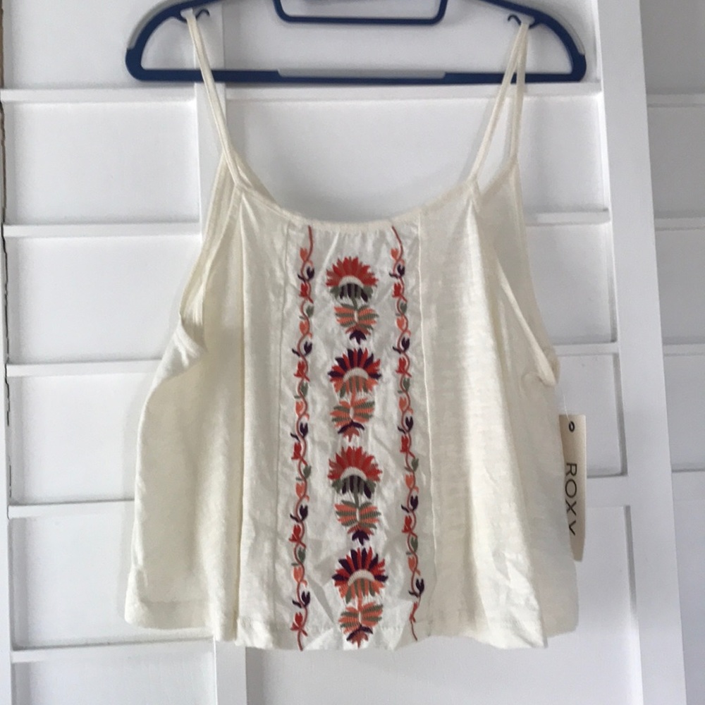 Roxy cropped tank top NWT